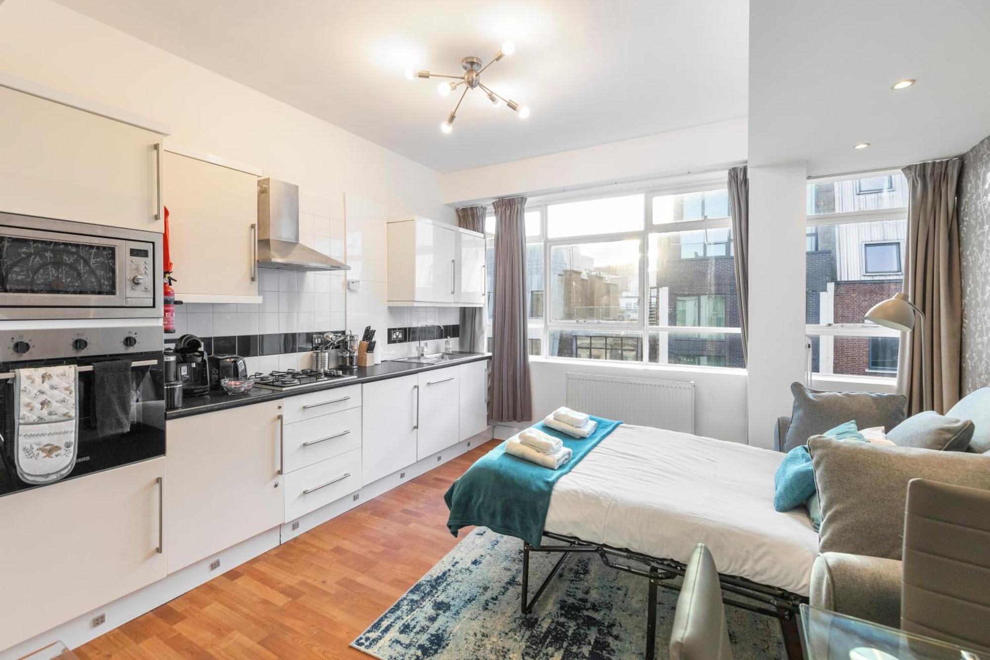 Central Located Apartment In City Of London - Farringdon Station Bagian luar foto